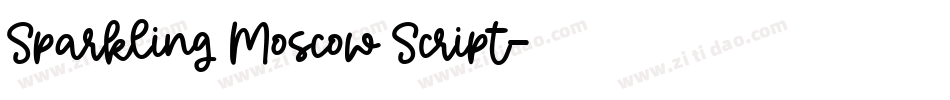 Sparkling Moscow Script字体转换
